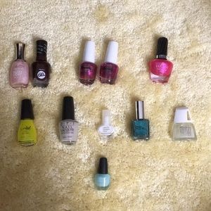 Set of 10 Nail Polishes
